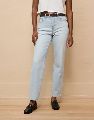 AE Stretch Curvy High-Waisted Straight Jean