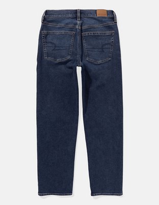 AE Stretch Super High-Waisted Ankle Straight Jean