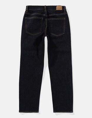 AE Straight Jean Stretch Hasta el Tobillo Cintura Super Alta