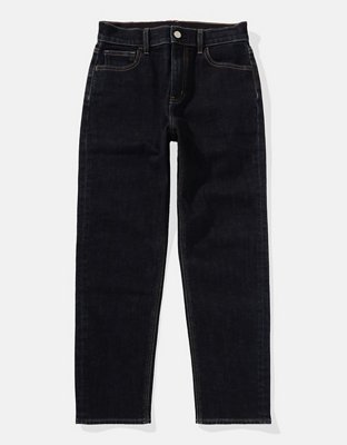 AE Straight Jean Stretch Hasta el Tobillo Cintura Super Alta