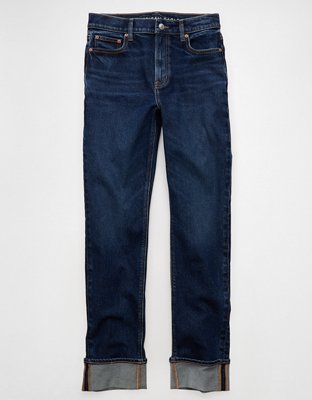 AE Stretch Super High-Waisted Straight Jean
