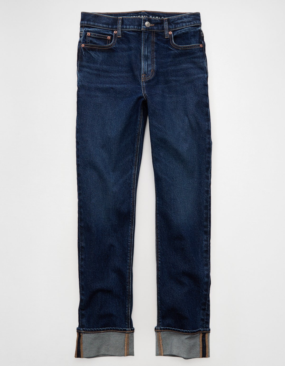 AE Stretch Super High-Waisted Straight Jean - image 3