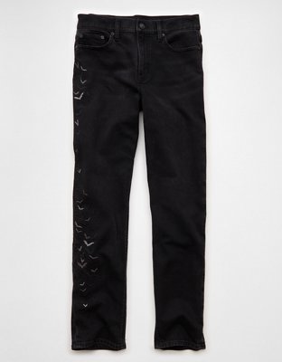 AE Stretch Super High-Waisted Straight Jean