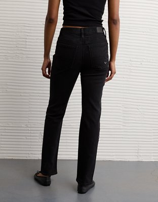 AE Stretch Super High-Waisted Straight Jean