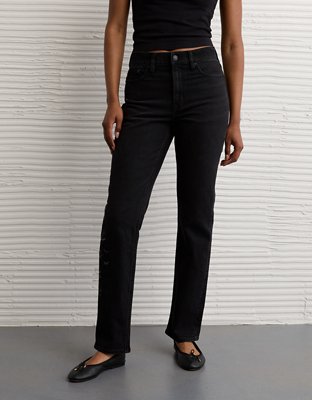 AE Stretch Super High-Waisted Straight Jean
