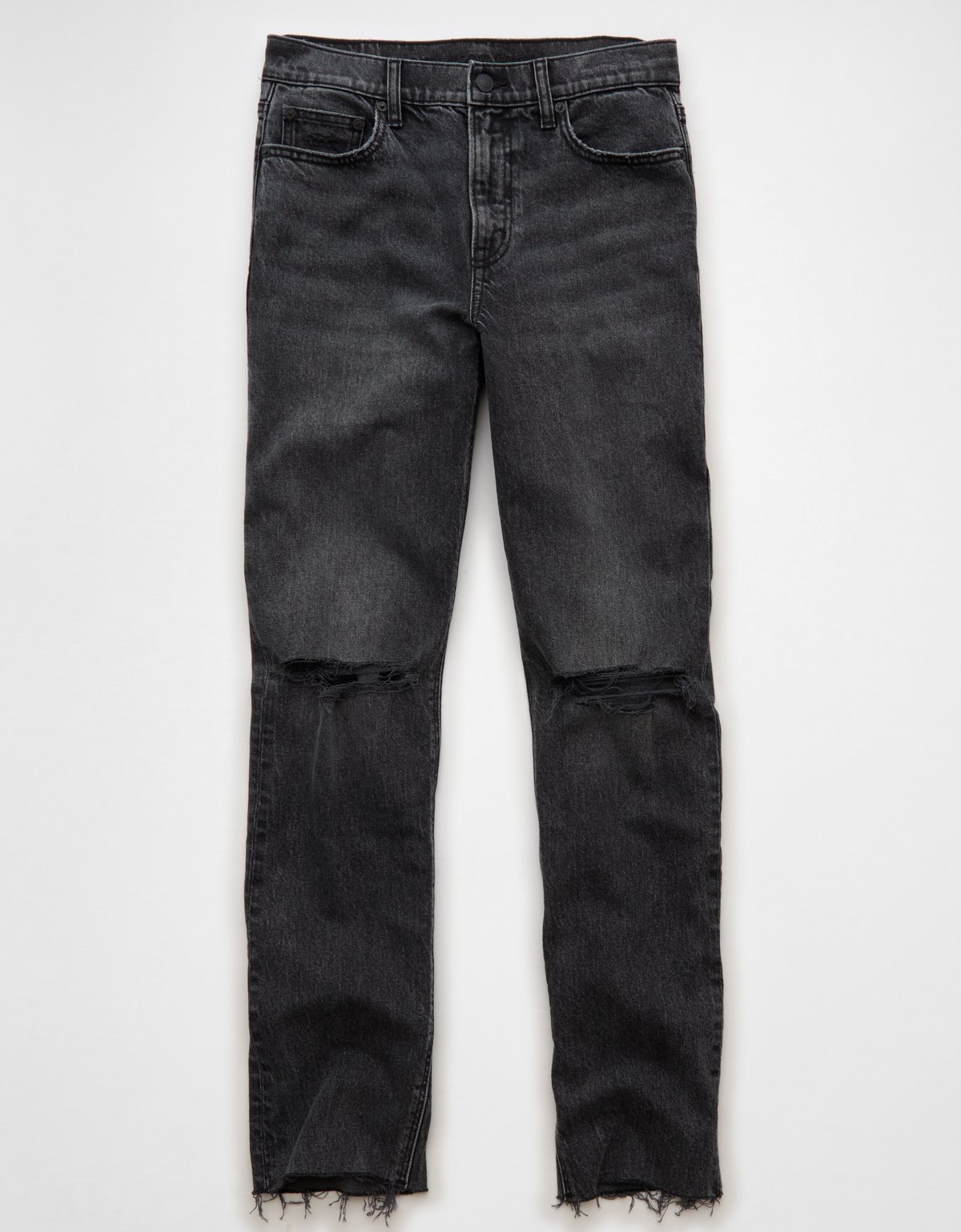 AE Stretch Super High-Waisted Straight Jean - image 3