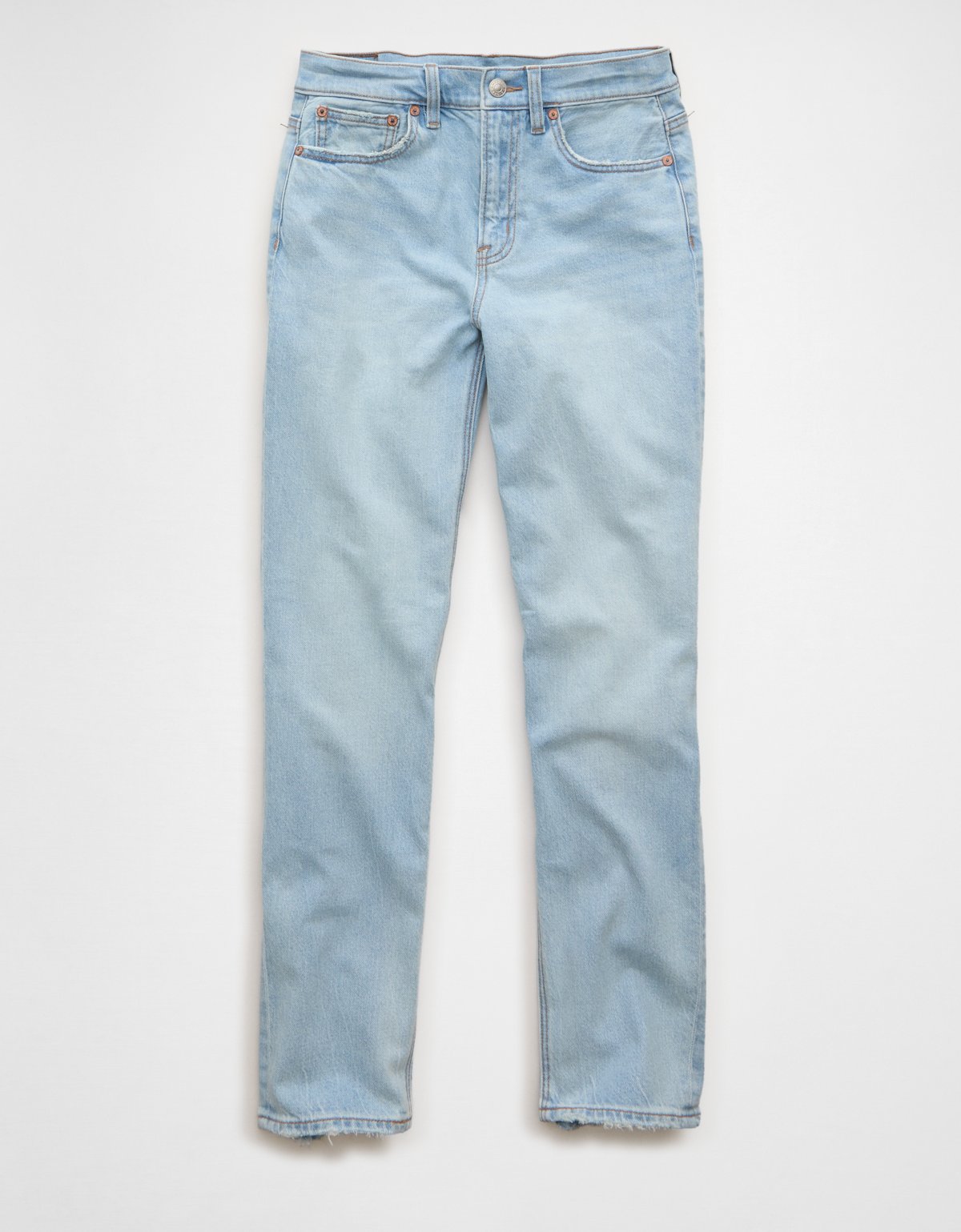 AE Stretch Super High-Waisted Straight Jean - image 3