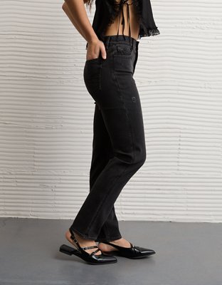 AE Stretch Super High-Waisted Straight Jean