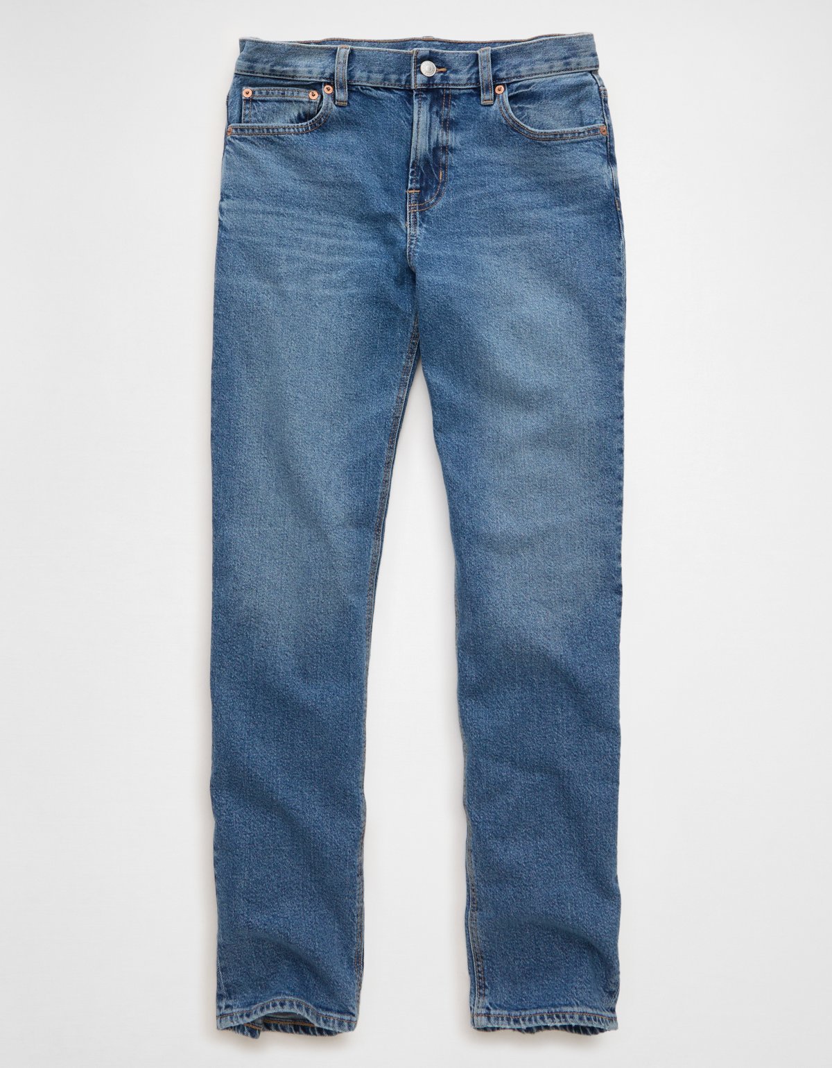 AE Stretch High-Waisted Straight Jean - image 4
