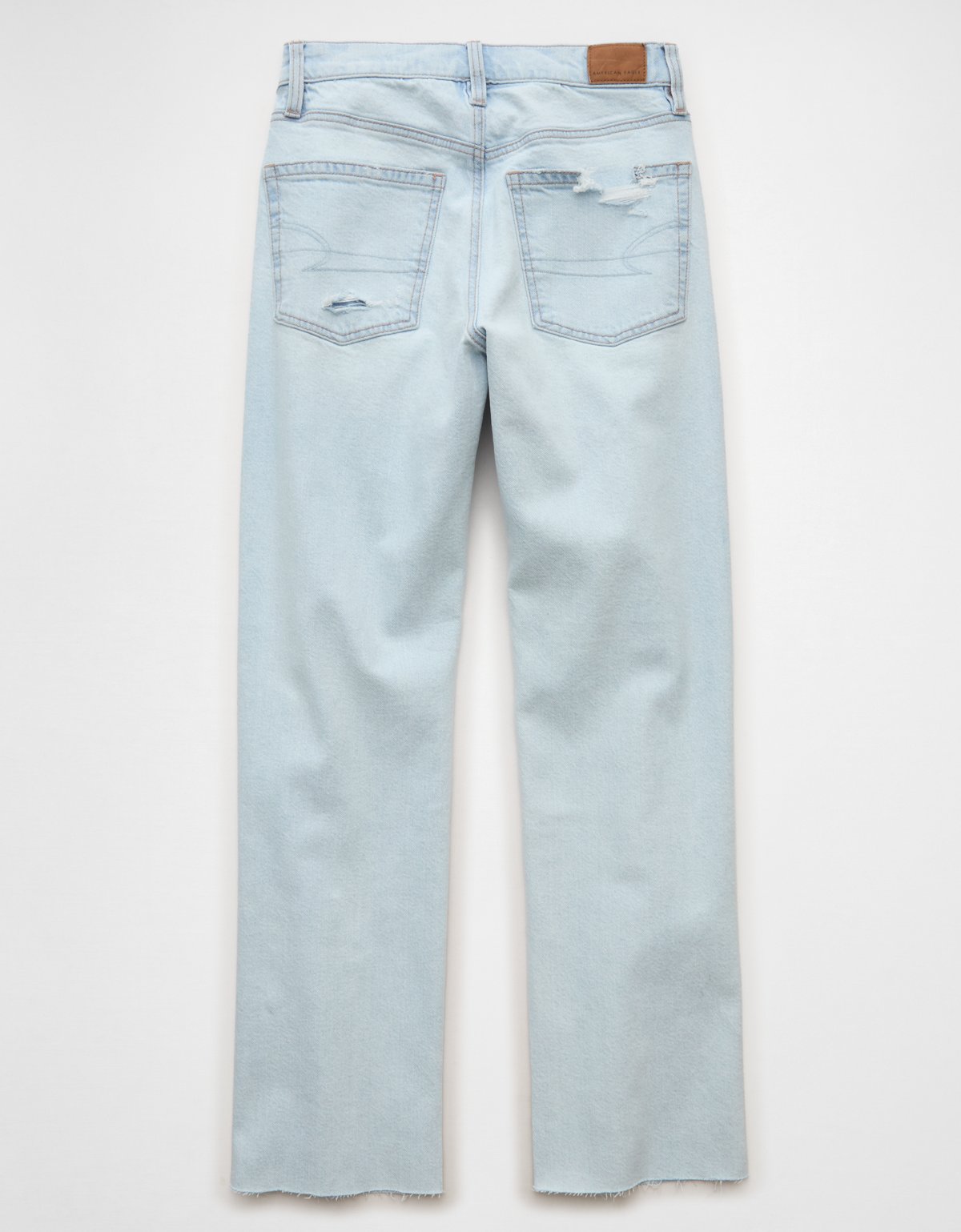AE Stretch High-Waisted Straight Jean - image 4