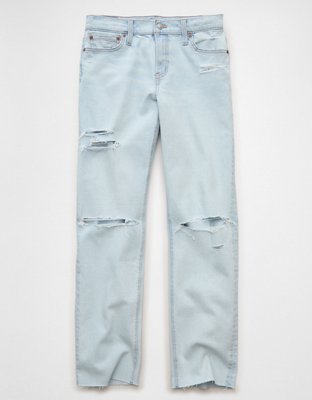 AE Stretch High-Waisted Straight Jean