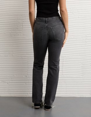 AE Stretch Super High-Waisted Straight Jean