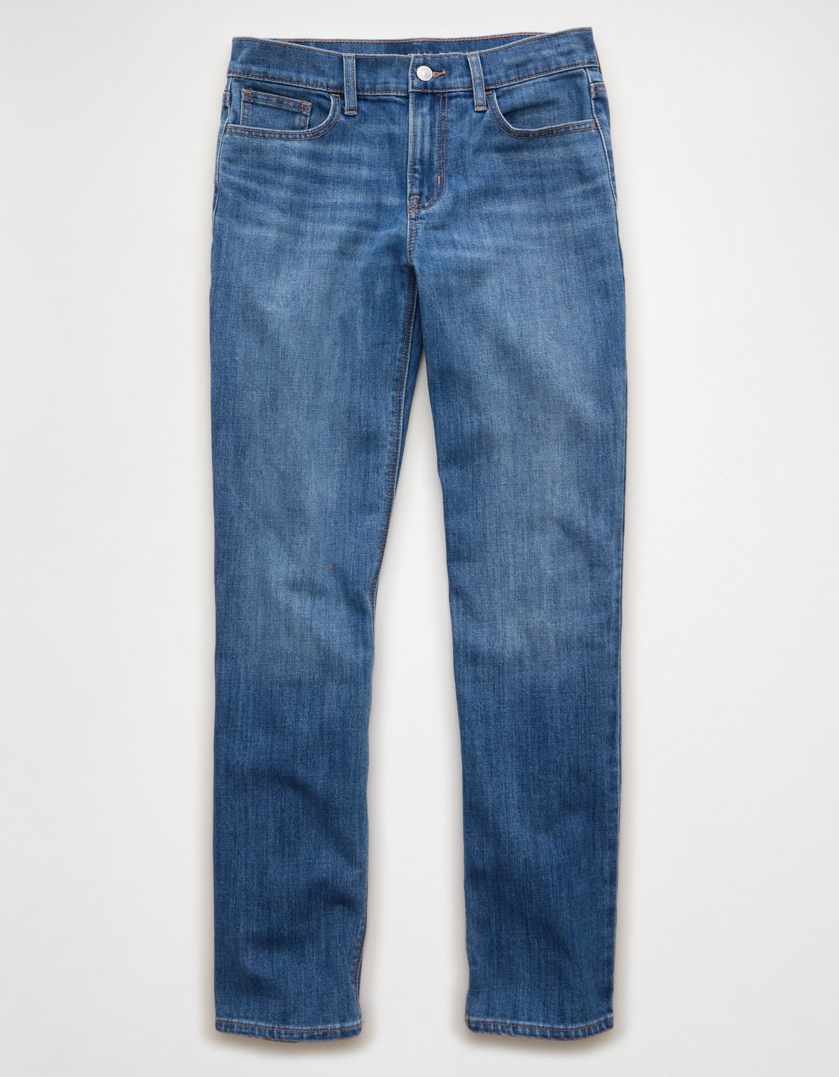 AE Stretch High-Waisted Straight Jean - image 3