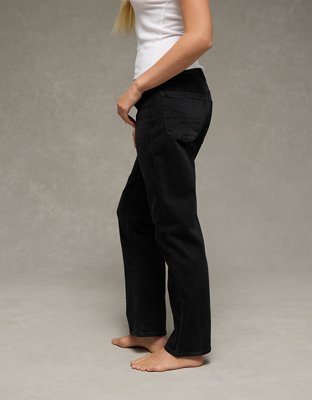 AE Stretch High-Waisted Straight Jean