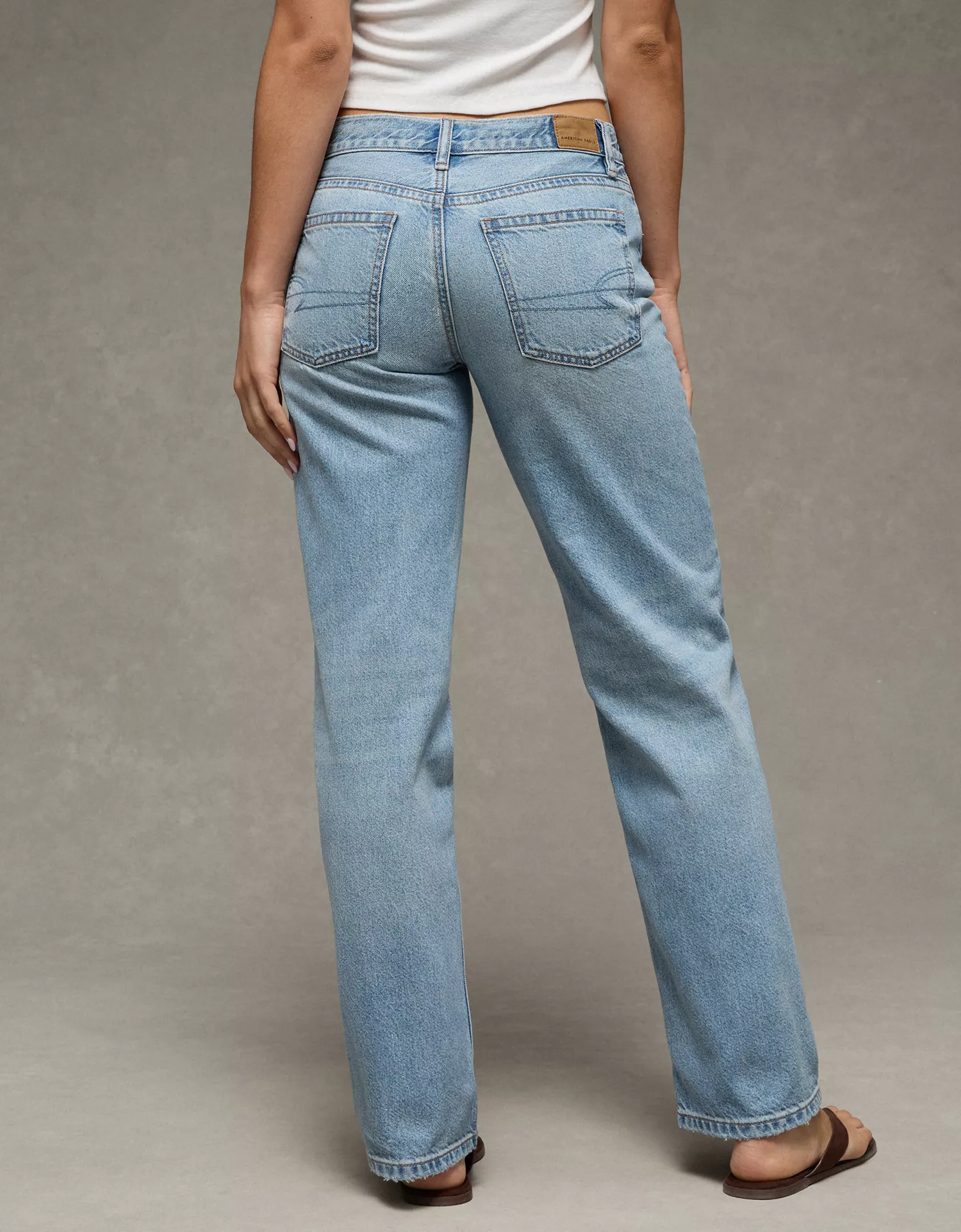 AE Low-Rise Classic Straight Jean - thumbnail 7