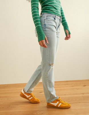AE High-Waisted Straight Jean