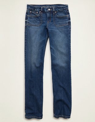 AE Low-Rise Classic Straight Jean