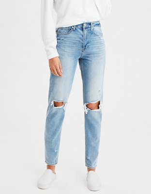 super skinny ripped jeans womens