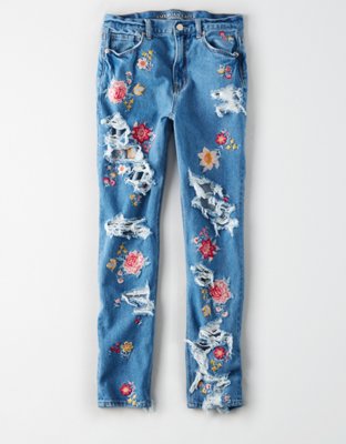 Женские джинсы American Eagle Mom Jean — фото 3