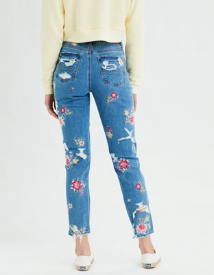 Женские джинсы American Eagle Mom Jean — фото 2