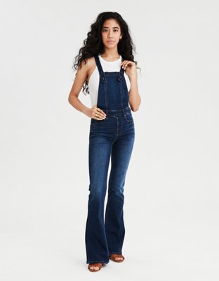 american eagle denim overalls