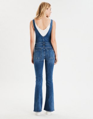 american eagle denim overall dress AE Denim Overall Mini Dress