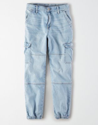 AE High-Waisted Denim Jogger