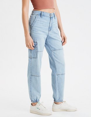 AE High-Waisted Denim Jogger