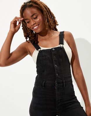 Женские джинсы American Eagle AE Ne(x)t Level Flare Denim Overall — фото 4