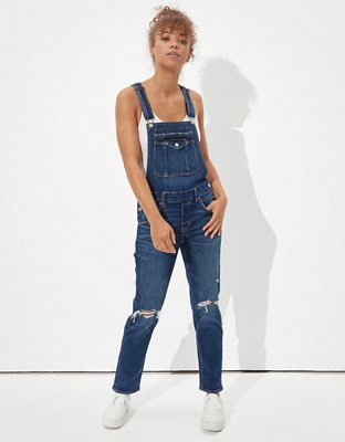 black overalls american eagle