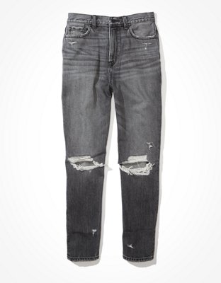 high waisted girlfriend jeans american eagle