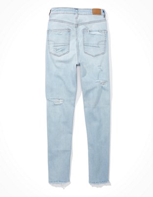 Женские джинсы American Eagle AE Stretch Ripped Highest Waist Mom Jean — фото 4
