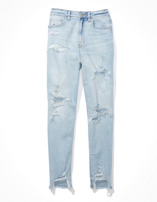 ae highest waist mom jean