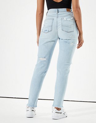 ae highest waist mom jean