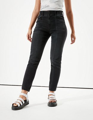 American eagle stretch outlet mom jeans