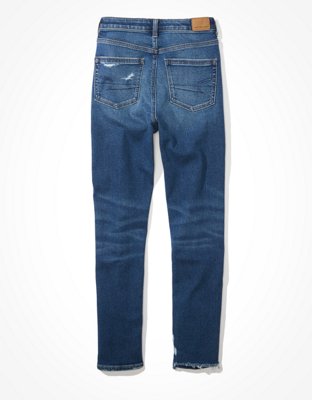 Женские джинсы American Eagle AE Stretch Ripped Mom Jean — фото 4