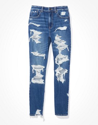 american eagle womens distressed jeans