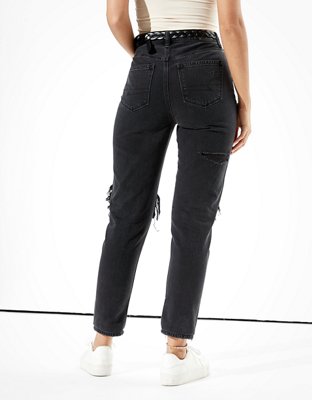 black jeans mom