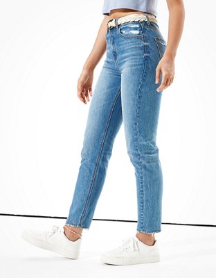 ae corduroy mom jean