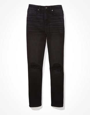 AE Mom Jean con rasgados