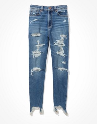 ae highest waist mom jean
