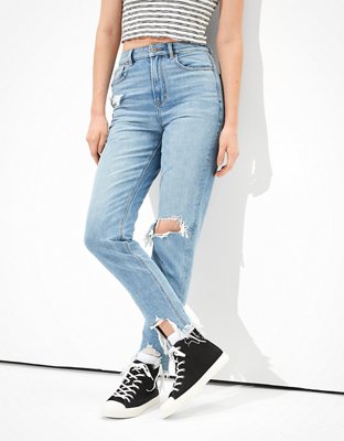 ae highest waist mom jean