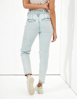 Женские джинсы American Eagle AE Paperbag Mom Jean — фото 2