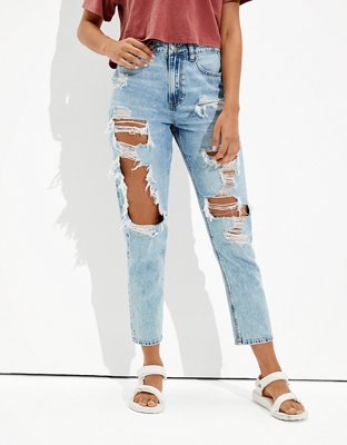 AE Ripped Mom Jean