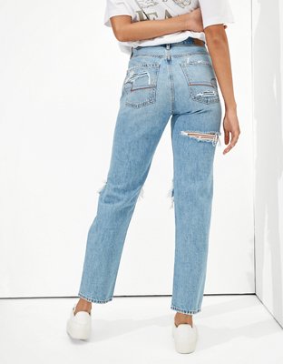 AE Pride Ripped '90s Boyfriend Jean