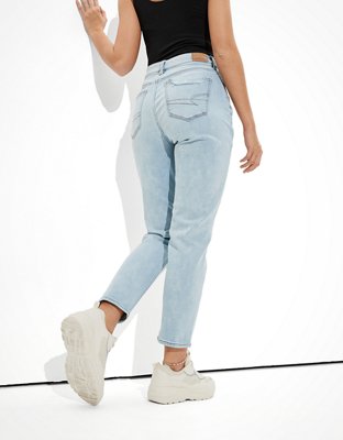 Женские джинсы American Eagle AE Ne(x)t Level Super Soft Ripped Mom Jean — фото 2