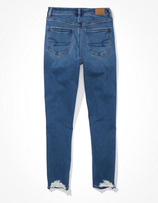 Женские джинсы American Eagle AE Ne(x)t Level Soft Knit Ripped Mom Jean — фото 4