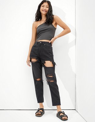 AE Ripped Mom Jean