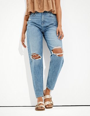 AE Ripped Relaxed Mom Jean