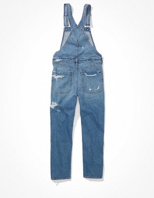 Женские джинсы American Eagle AE Ripped '90s Boyfriend Denim Overall — фото 4